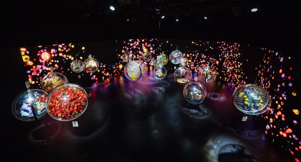 汇聚于数字空间的花朵 / Blooms gathering in digital space