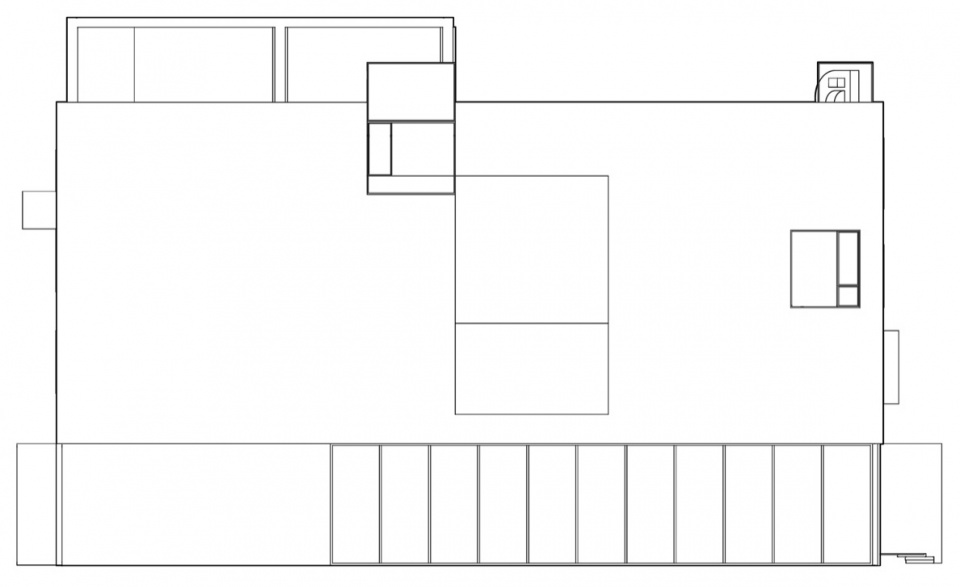 西立面 / West Elevation