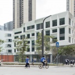 深圳市龙华区创新实验学校（初中部） / 筑博设计-联合公设+厘米制造