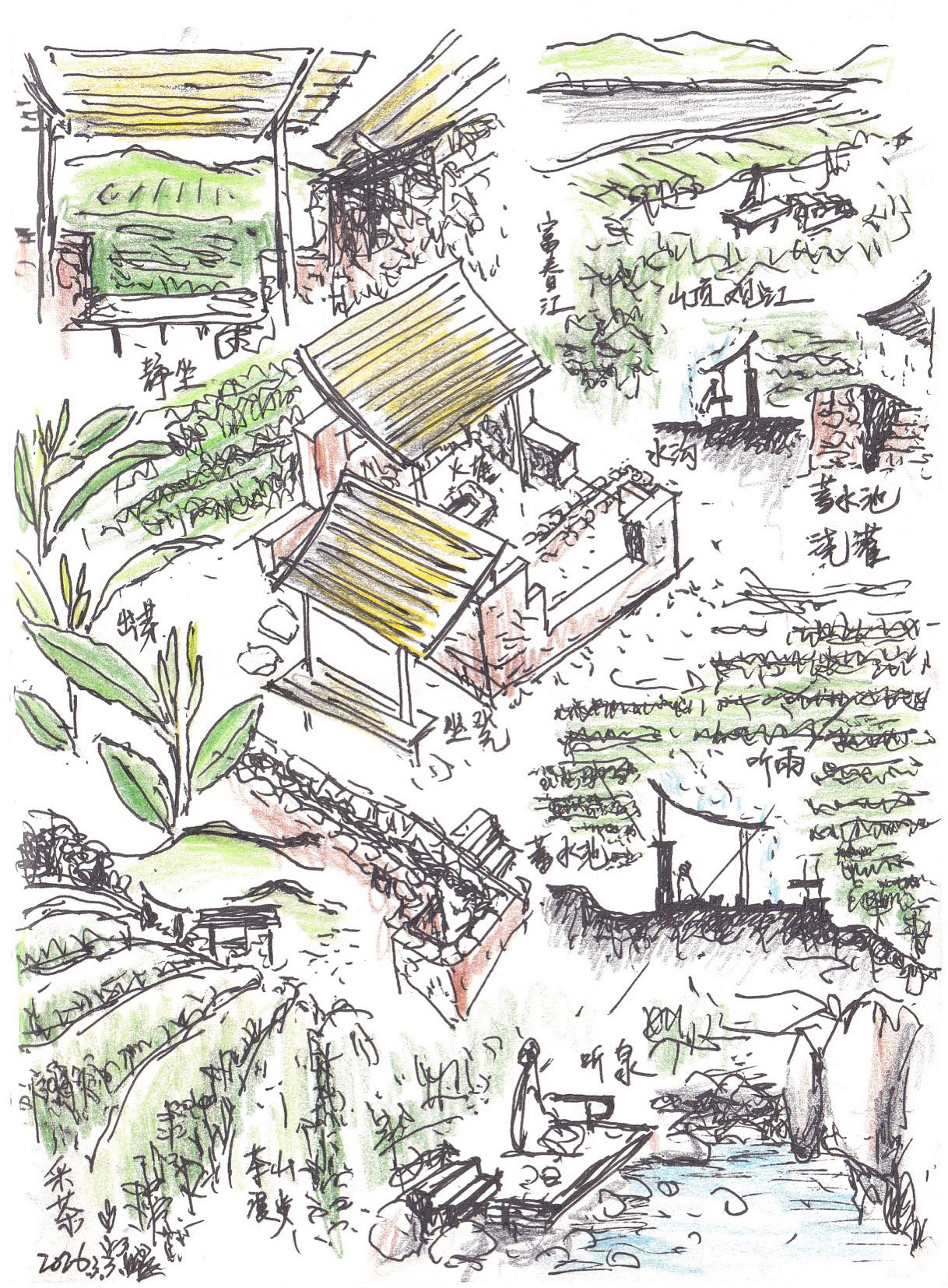 longjing tea pavilion 10 xqx