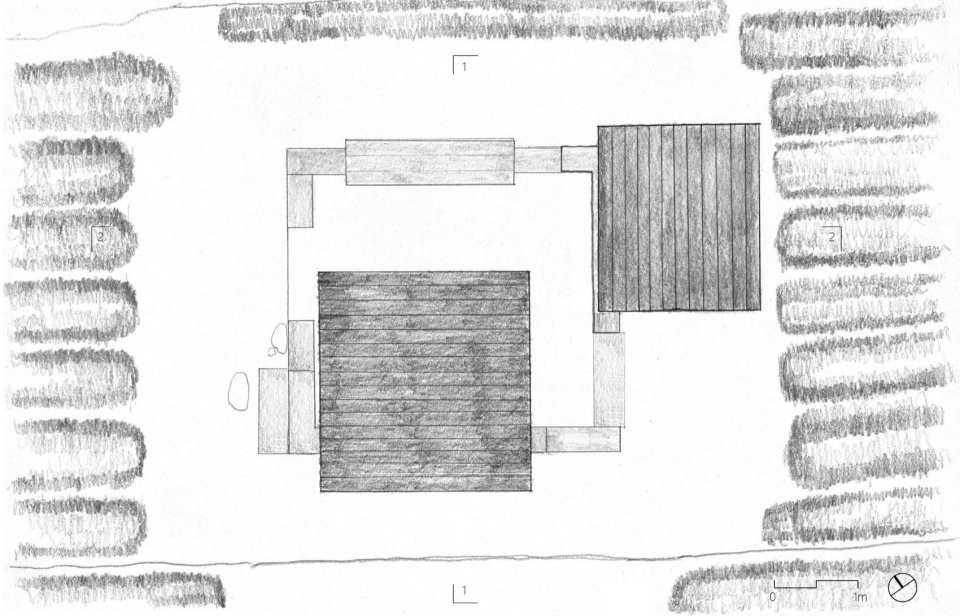 屋顶平面图 / Roof plan