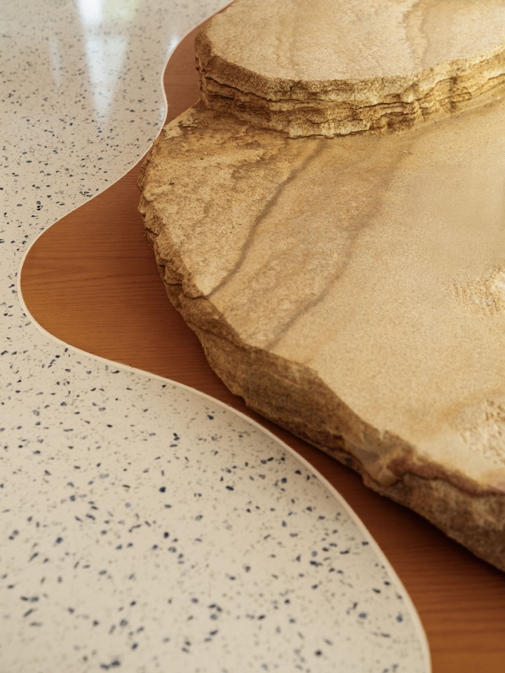桌面材质细部 / Tabletop material detail