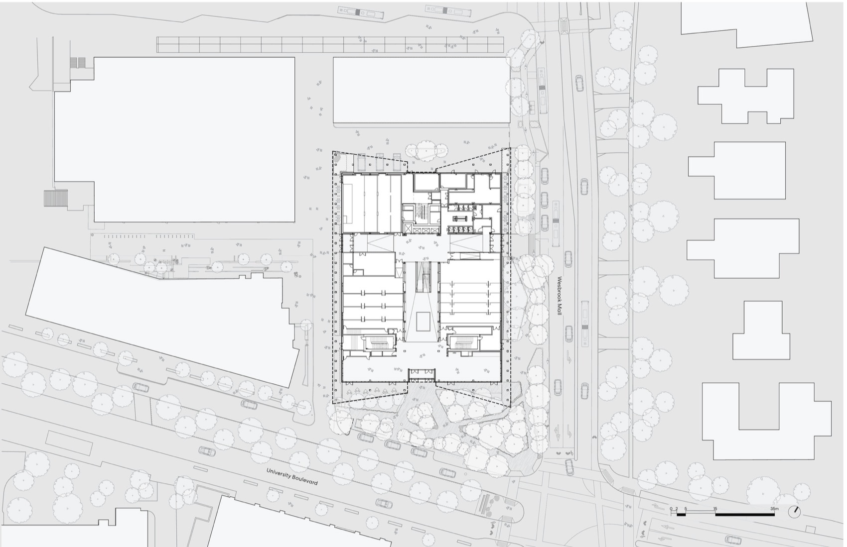 总平面图,site plan