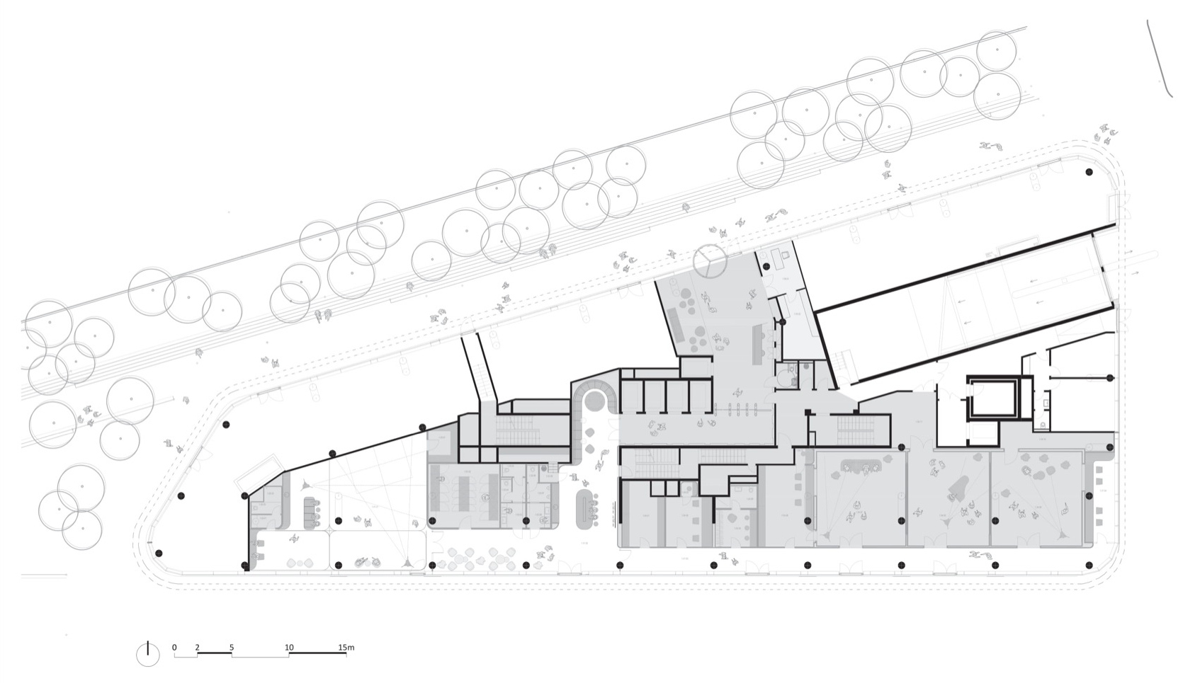 首层平面 / Ground floor plan
