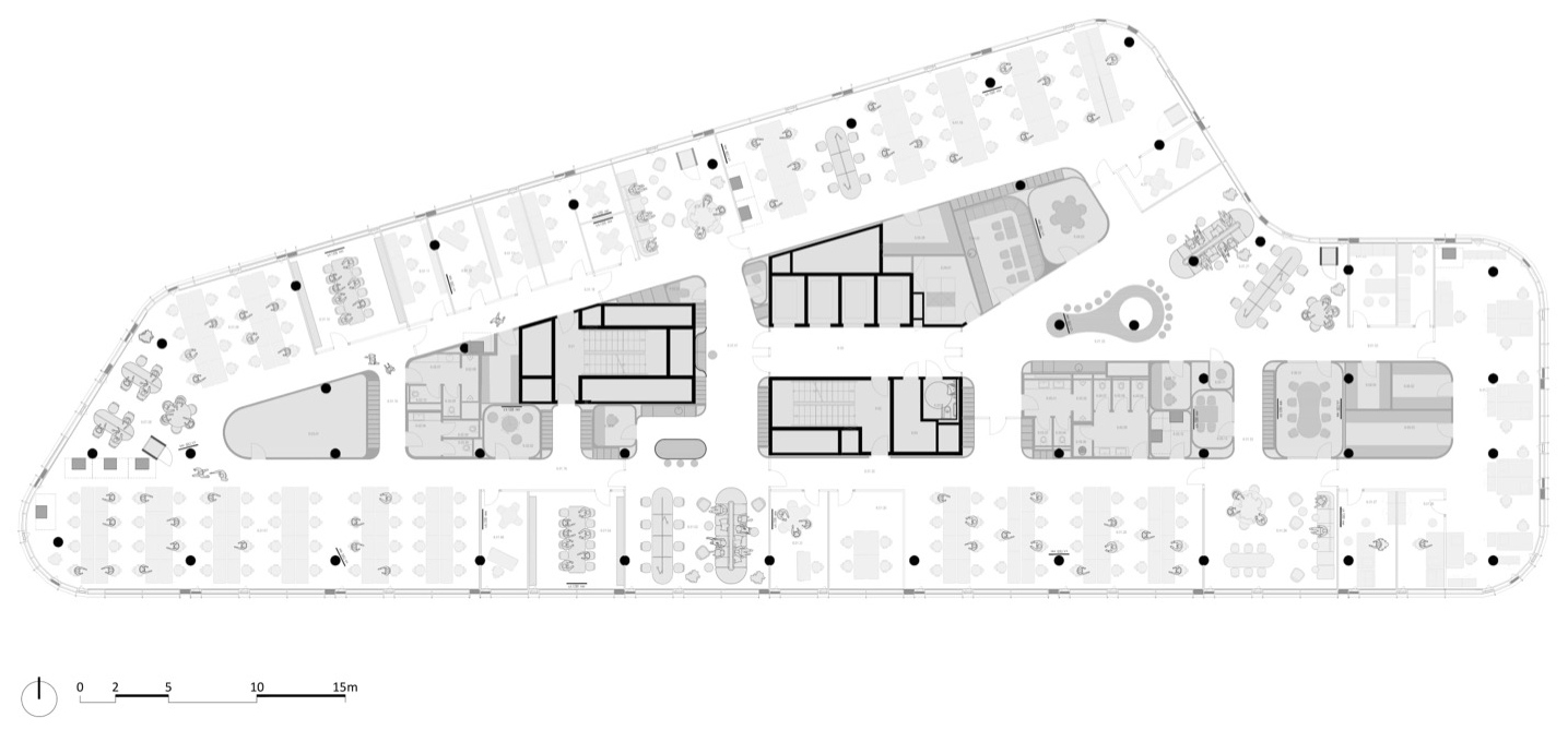 四层平面 / Third floor plan