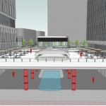 Landscape Design of Xi’an Yuanchuang Oya Retail Development by WEHO DESIGN
