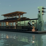 Painting Boats Weaving a Cultural Water Network by Gardening Architects