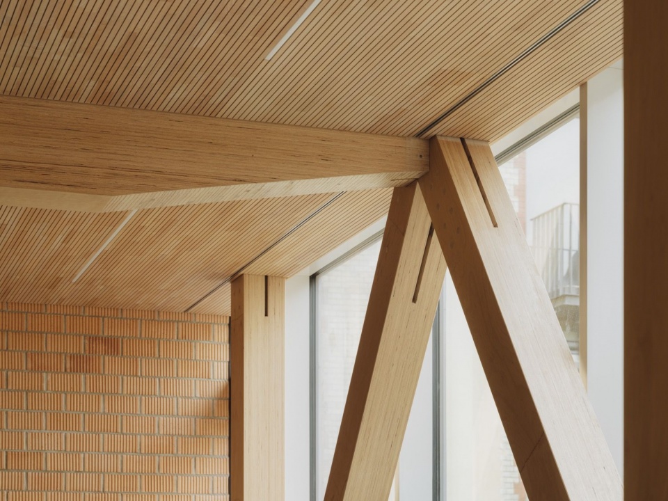 木结构节点细部 / timber joint detail