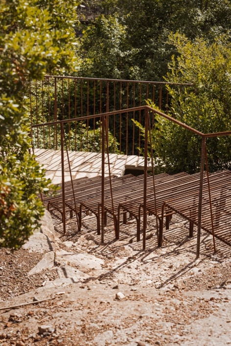 钢筋阶梯细部 / Rebar stair details