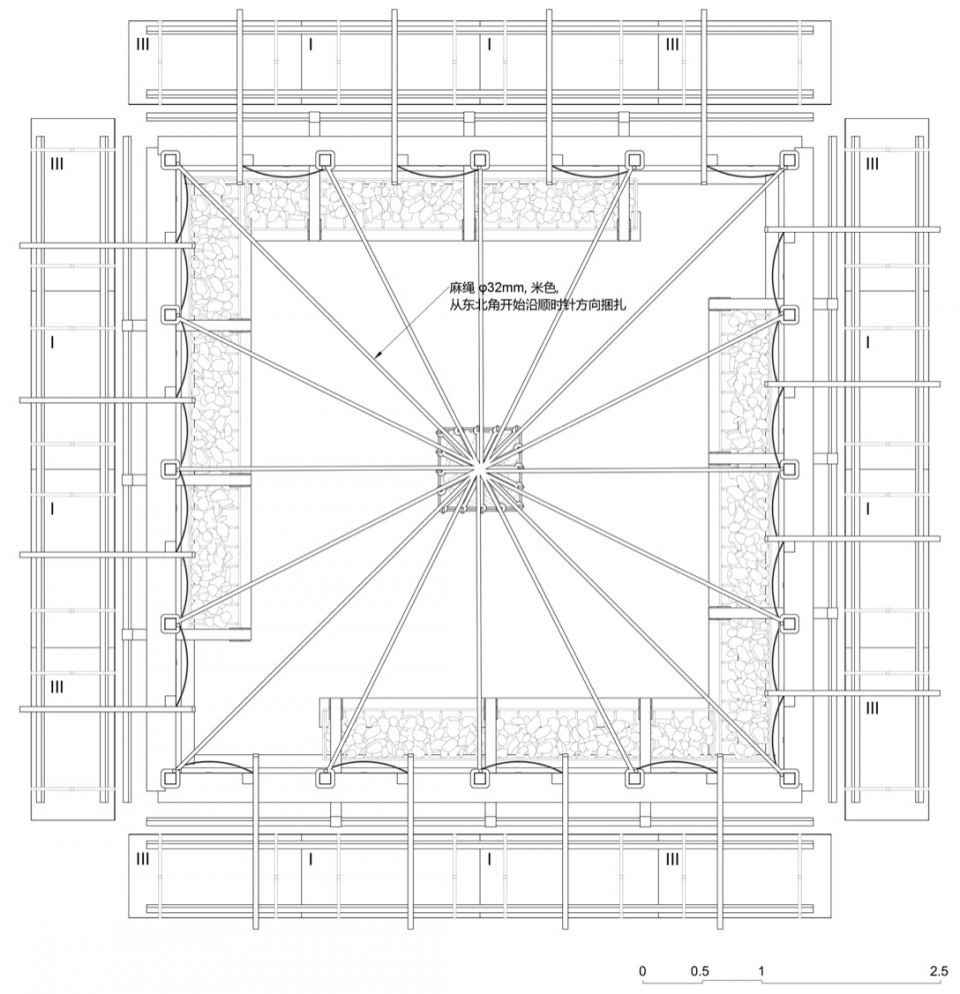 屋顶平面图 / Roof plan