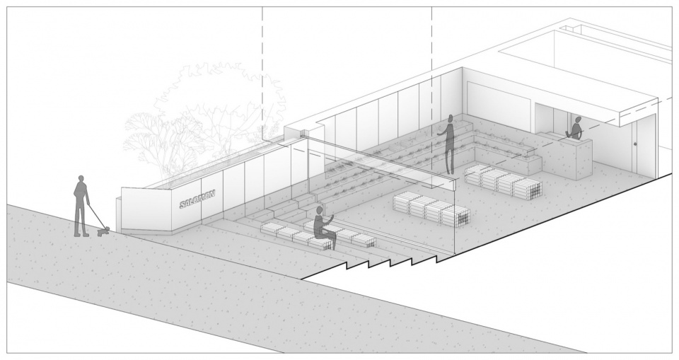 剖切轴测图 / Sectional axonometric