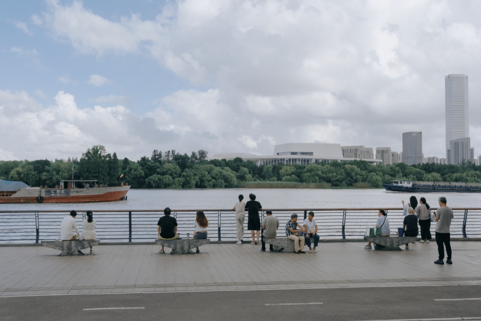 黄浦江滨水公共空间,Public space along the Huangpu River