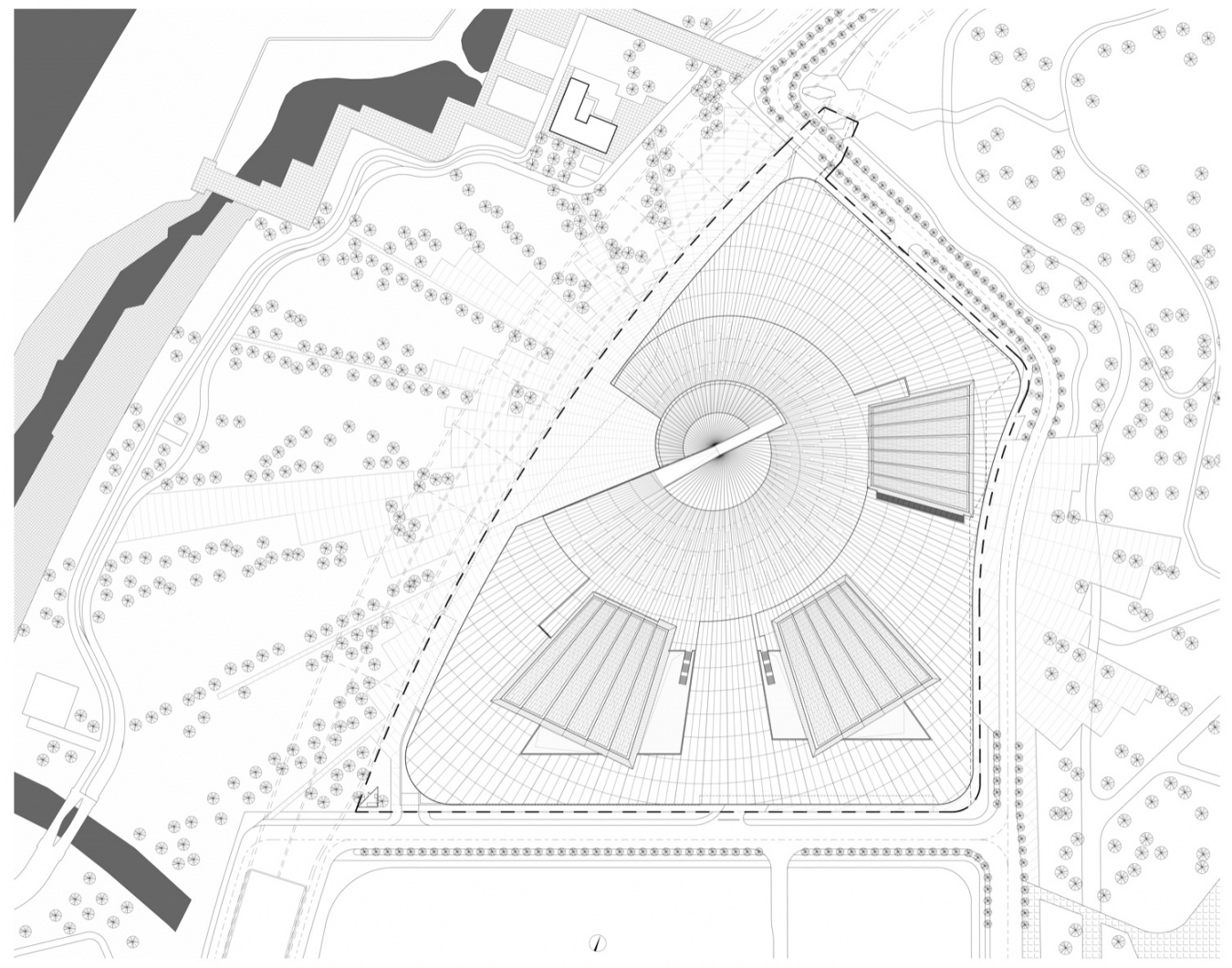 总平面图,Site plan