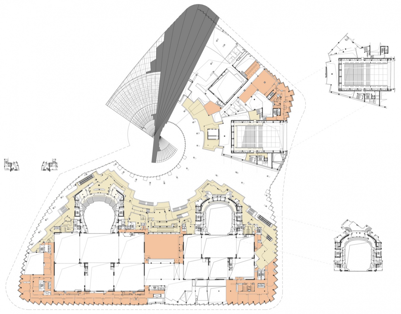 二层平面图,Second floor plan