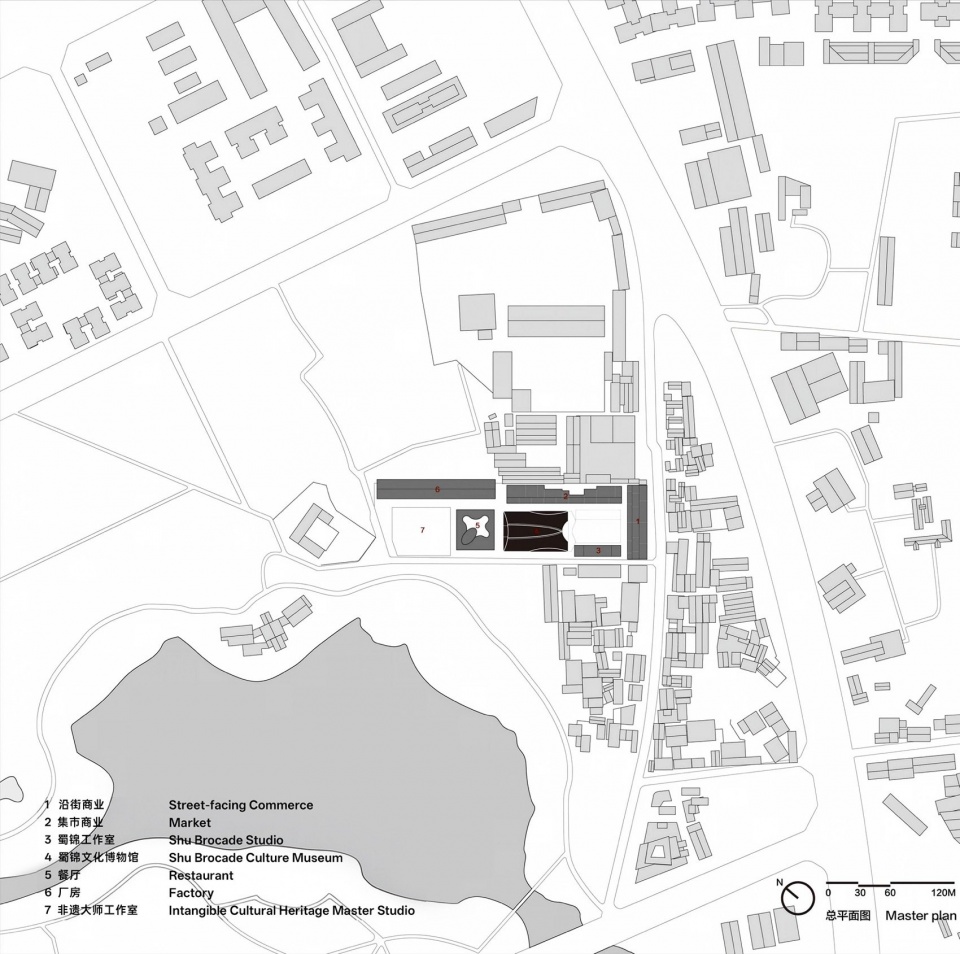 总平面 / Site plan