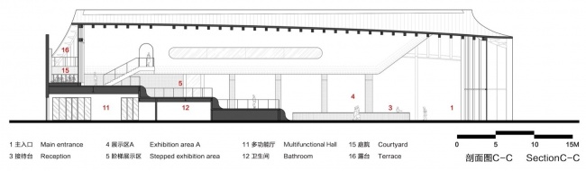 剖面图 / Section C-C