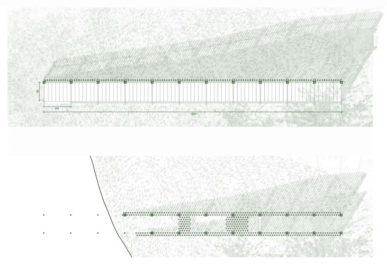 尺寸与布局示意 / Dimension and layout diagrams