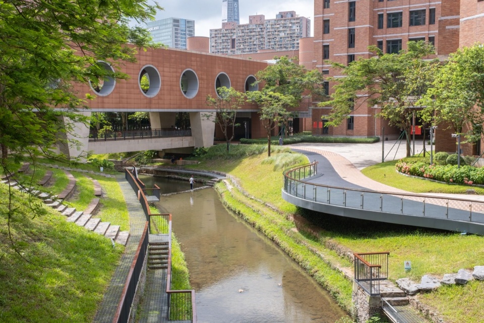 中游人文段改造后,Middle cultural section after renovation