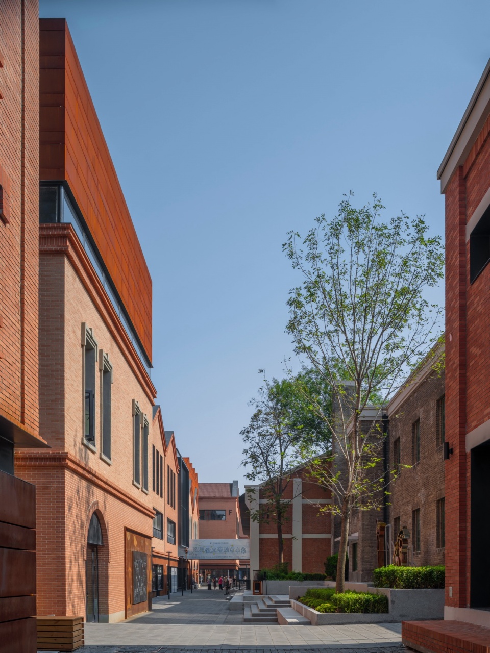 A区校园内街 / Campus lane in Zone A
