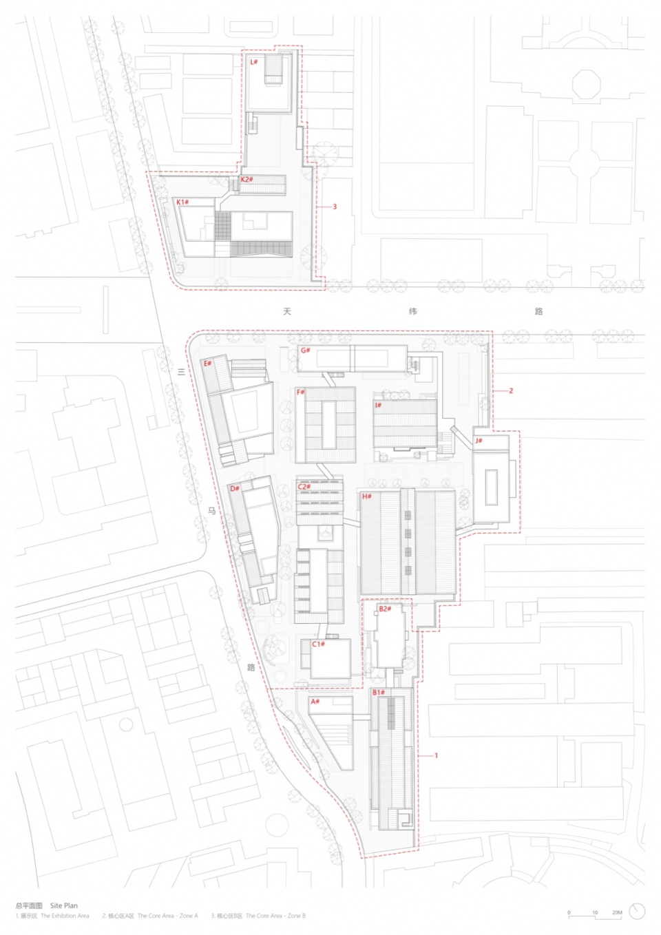 总平面图 / Site plan