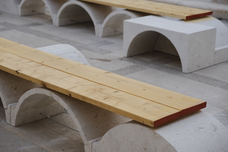座椅材料细部 / Seating material detail