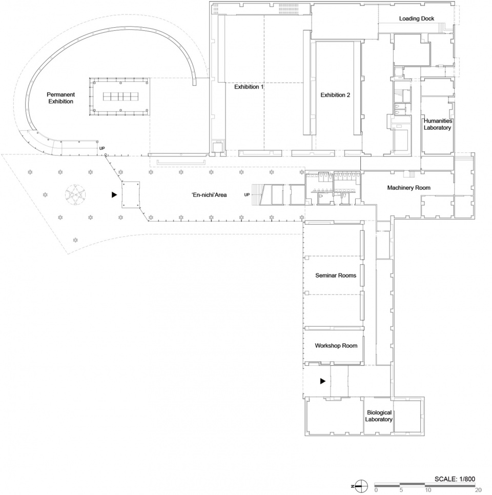 一层平面图 / ground floor plan