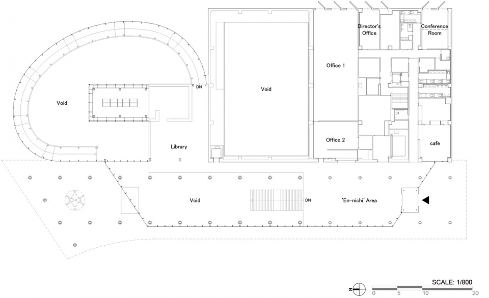 上层平面图 / upper floor plan