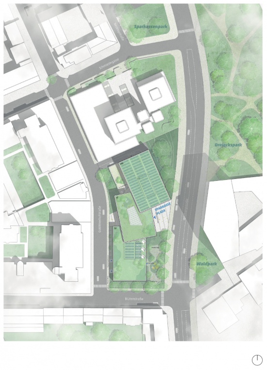 总平面图 / Site plan