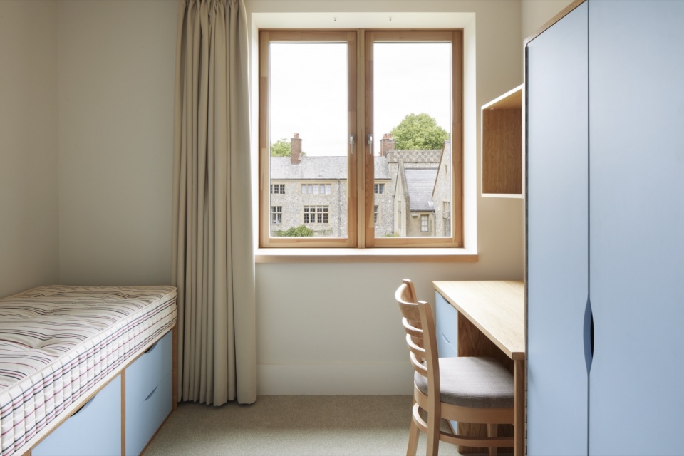 学生卧室与书桌, Pupil bedroom and study desk