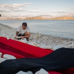 Wound Land Art Installation in Corfu by The Krank