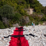 Wound Land Art Installation in Corfu by The Krank