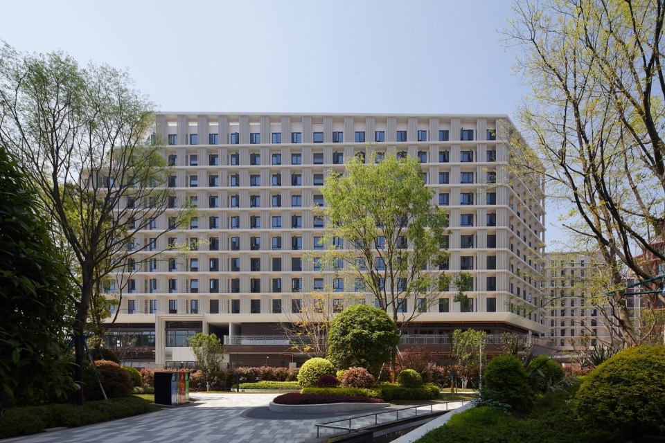 绿芯公园视角下的保租房社区 / Rental housing community viewed from Green Core Park