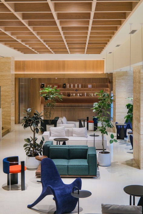 共享休憩空间 / Shared relaxation space