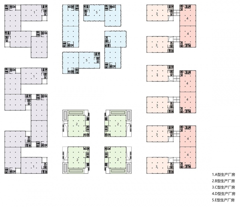 标准层平面图,Standard Floor Plan