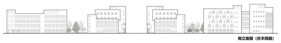南立面图,South Elevation