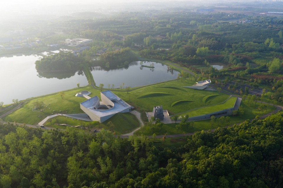 梓有集整体鸟瞰, Aerial view of Ziyouji